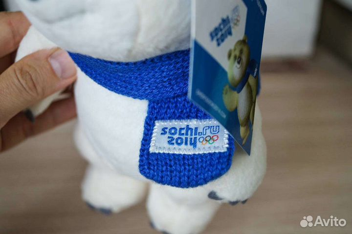 Мягкая игрушка мишка олимпийский (Сочи 2014)