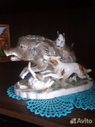 Дикий кабан Германия 1935-45г Sitzendorf