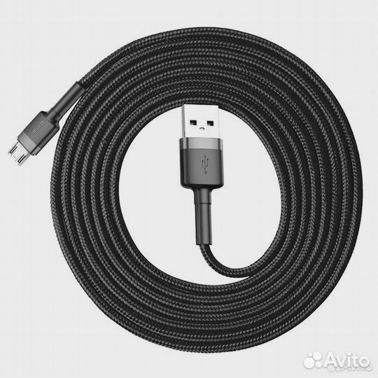 Кабель Baseus cafule Cable USB Micro 1.5A 1M