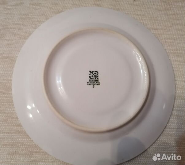 Чайный сервиз хохлома СССР, сервис из Польши