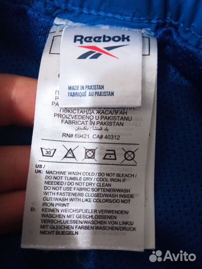 Спортивные штаны reebok