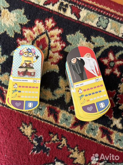 Карточки Гадкий я3