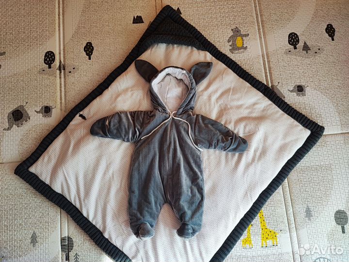 Комплект на выписку конверт looomknits