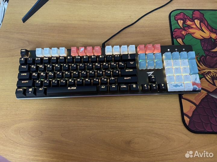 Кастомная Клавиатура ZET gaming Blade Kailh Red