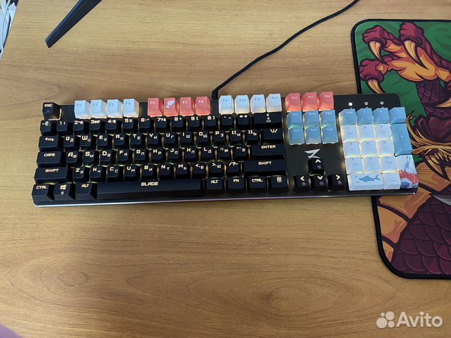 Кастомная Клавиатура ZET gaming Blade Kailh Red