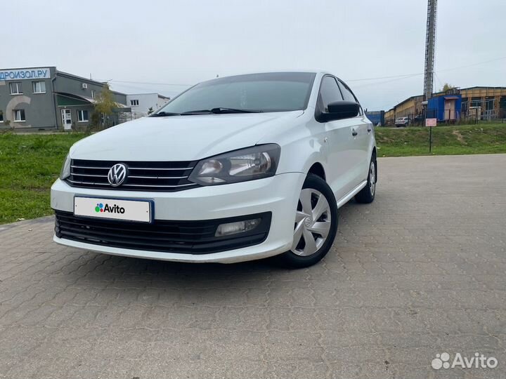 Volkswagen Polo 1.6 МТ, 2019, 165 000 км