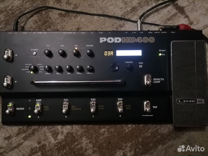 Гитарный процессор Line 6 Pod HD 400