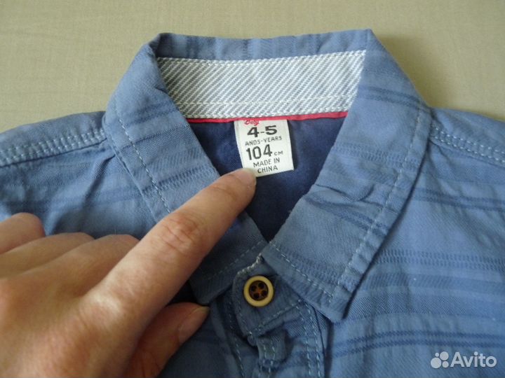 Рубашка для мальчика 104