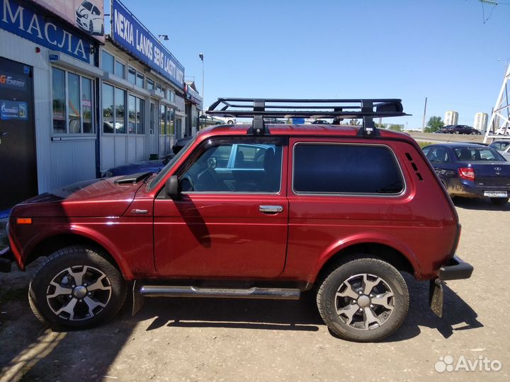 Багажник экспедиционный Ваз Нива (с сеткой)