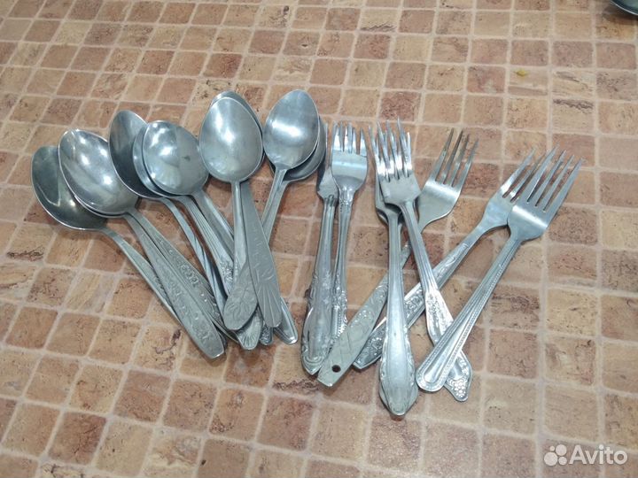 Столовые приборы СССР нержавейка