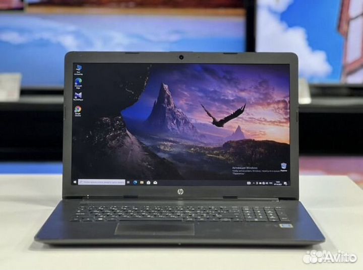 Шустрый ноут HP 17.3