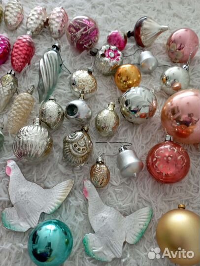 Елочные игрушки СССР