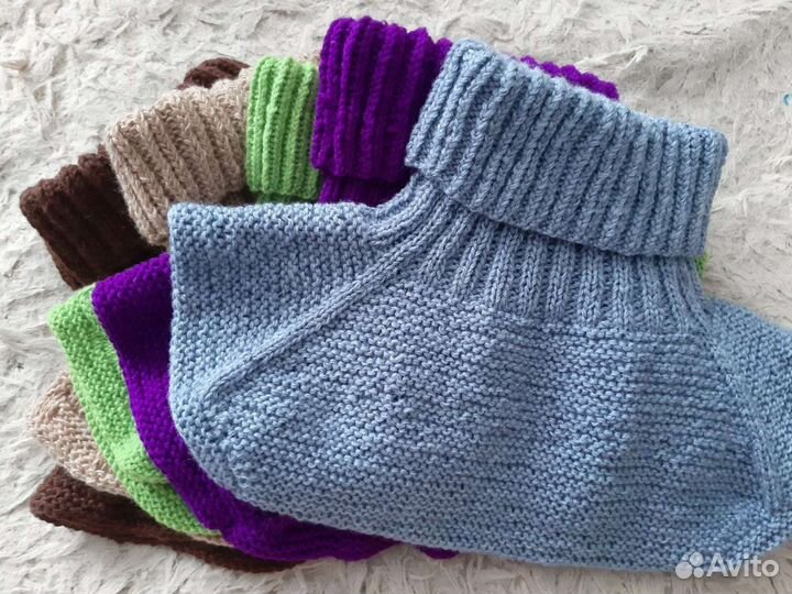 Манишка вязаная