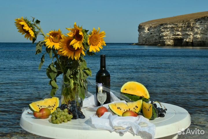 279 Тарханкут. Натюрморт с подсолнухами