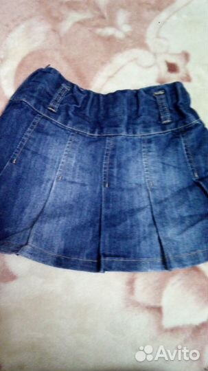 Юбка джинсовая фирмыnext 110 см