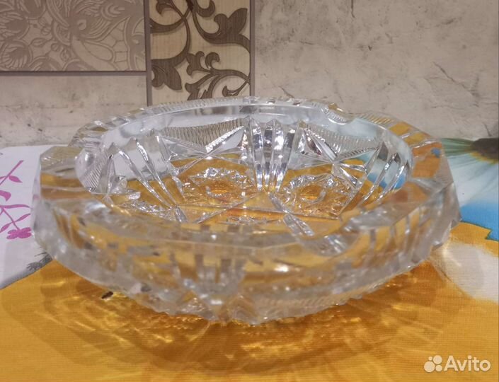 Хрустальная пепельница СССР