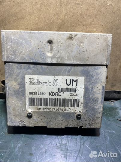 Мозги эбу шевроле ланос