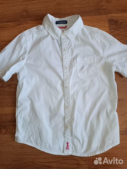 Белая рубашка Gap на девочку 3-5 лет 110-116