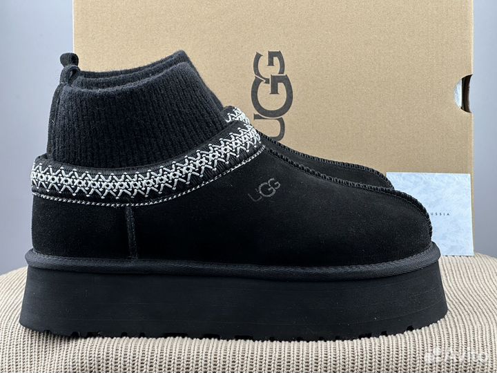 Угги UGG Tazz Knit Black