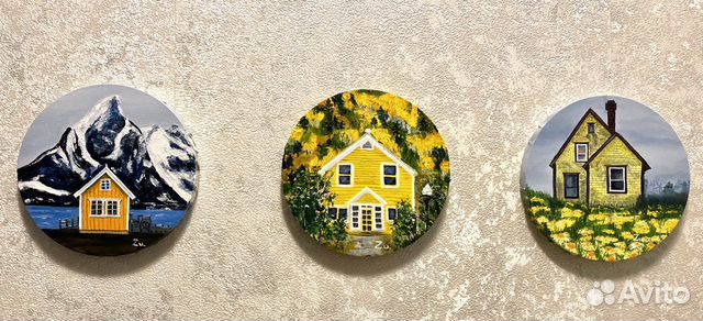 Серия картин маслом на холсте