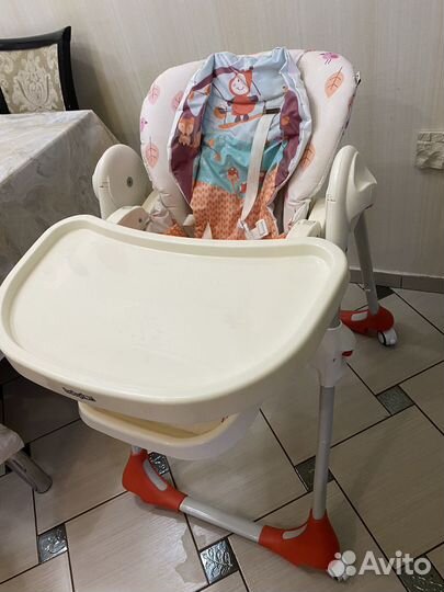 Стул для кормления Babyton Tasty Red