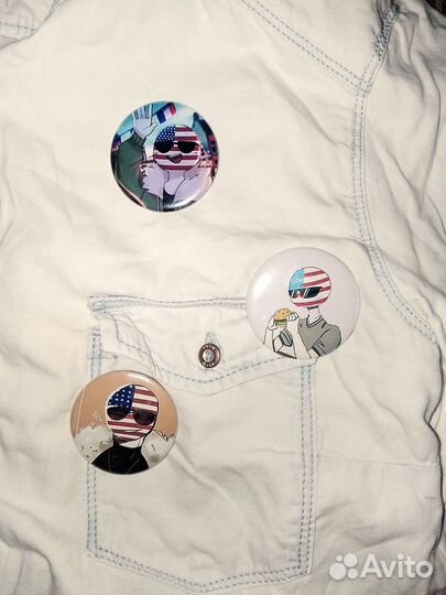 Значки набор кх(Америка США)