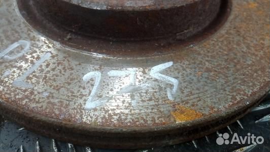 Диск тормозной передний toyota corolla E15 (ZDN06K601)