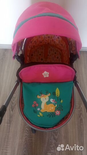 Коляска для кукол 2 в 1 Demi Star