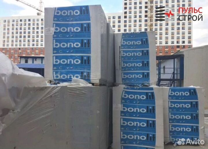 Газобетонные Блоки Bonolit Бонолит Пеноблоки