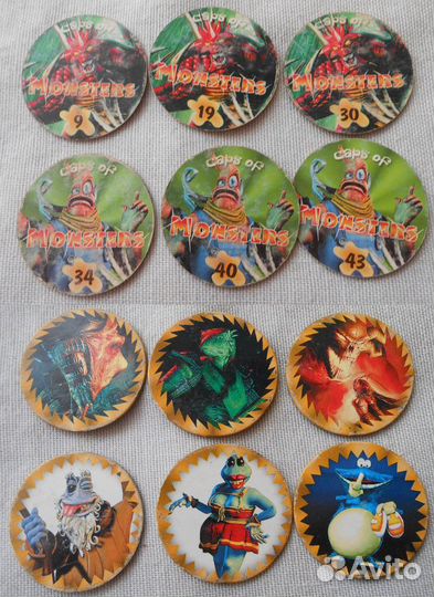 Фишки разные