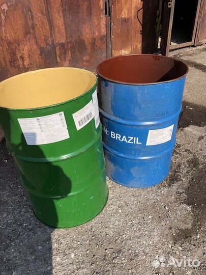 Бочка металлическая пищевая