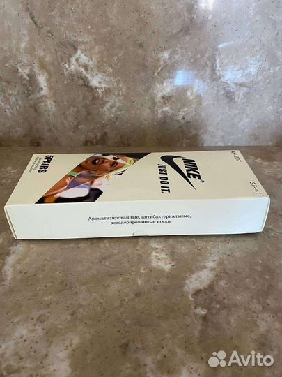 Носки женские nike белые ароматизированные