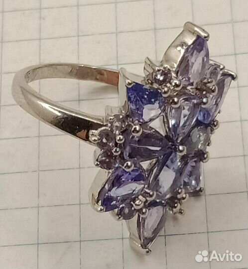 Кольцо серебро 925 пр. 4,6 гр. р-р 17 (022411)