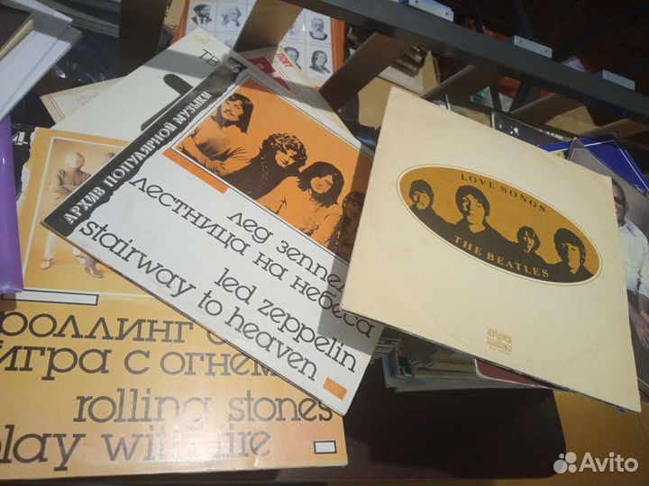 Пластинки виниловые