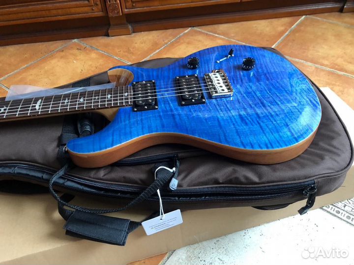 PRS SE Custom 24 Faded Blue