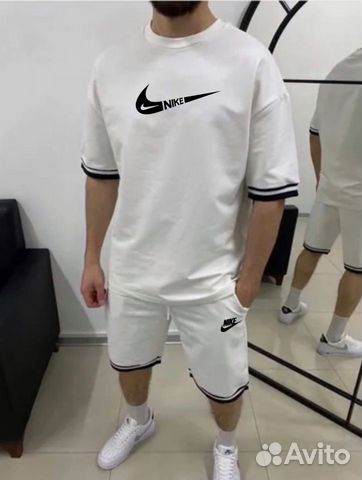 Мужской спортивный костюм nike шорты и футболка объявление продам