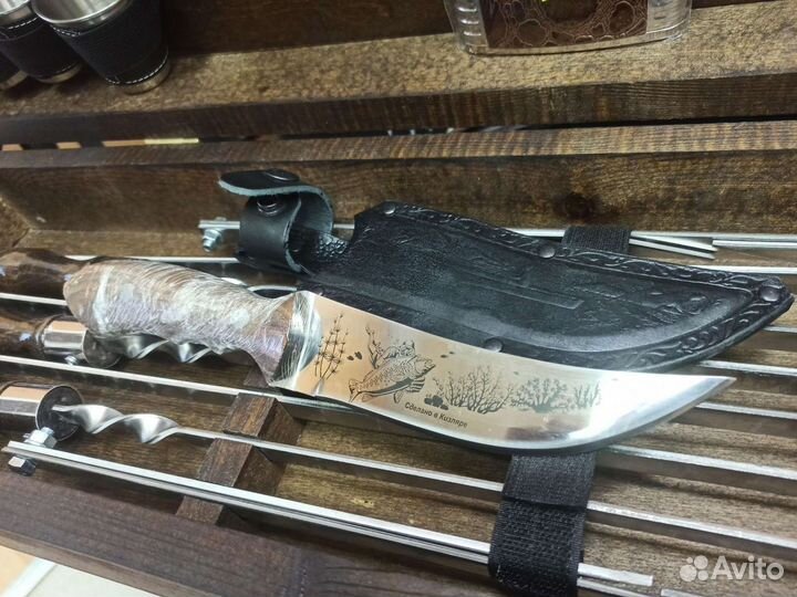 Подарочный набор с шампурами