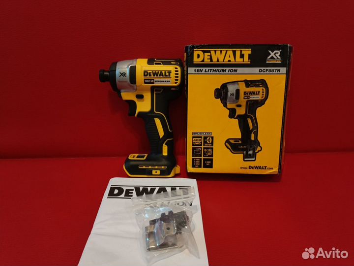 Бесщеточный импульсный шуруповерт dewalt XR DCF887