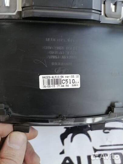 Приборная панель hyundai solaris