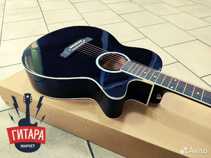 Акустическая гитара новая