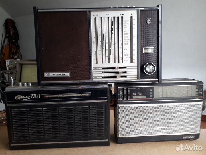 Радиоприемники СССР завода вэф