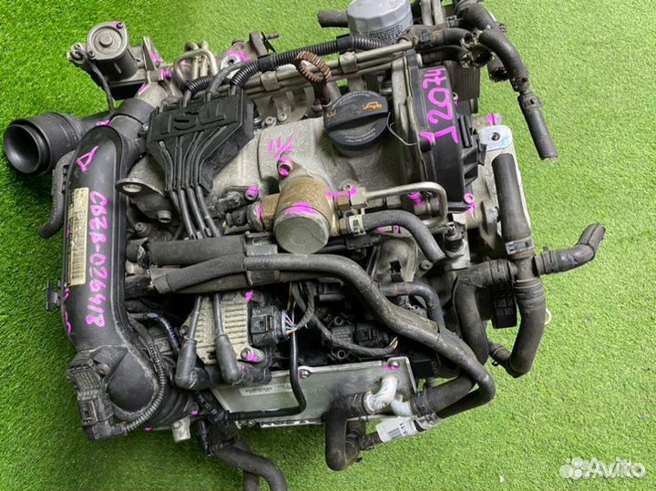 Двигатель Volkswagen Polo 6R1 CBZ