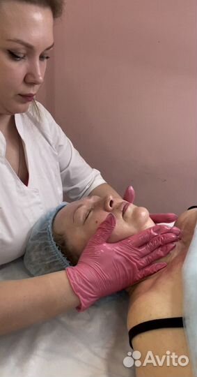 Массаж лица на во