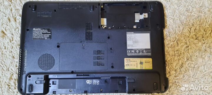 Корпус ноутбука Toshiba L650D