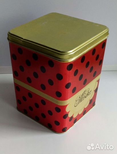 Ретро Жестяная Банка 