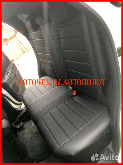 Чехлы Автопилот Mitsubishi Outlander 3 из экокожи