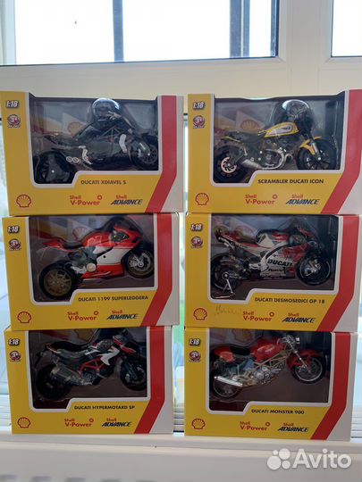 Модельки мотоциклов машинок