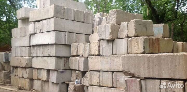Продам Плиты, блоки, кирпич,подушки, лес бу