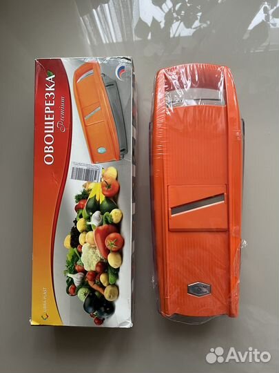 Овощерезка libra-plast,новая.6 насадок,контейнер