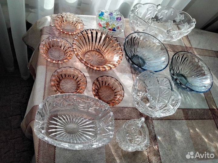 Хрустальная посуда СССР